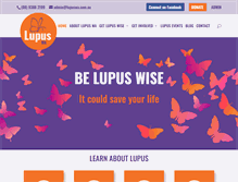 Tablet Screenshot of lupuswa.com.au